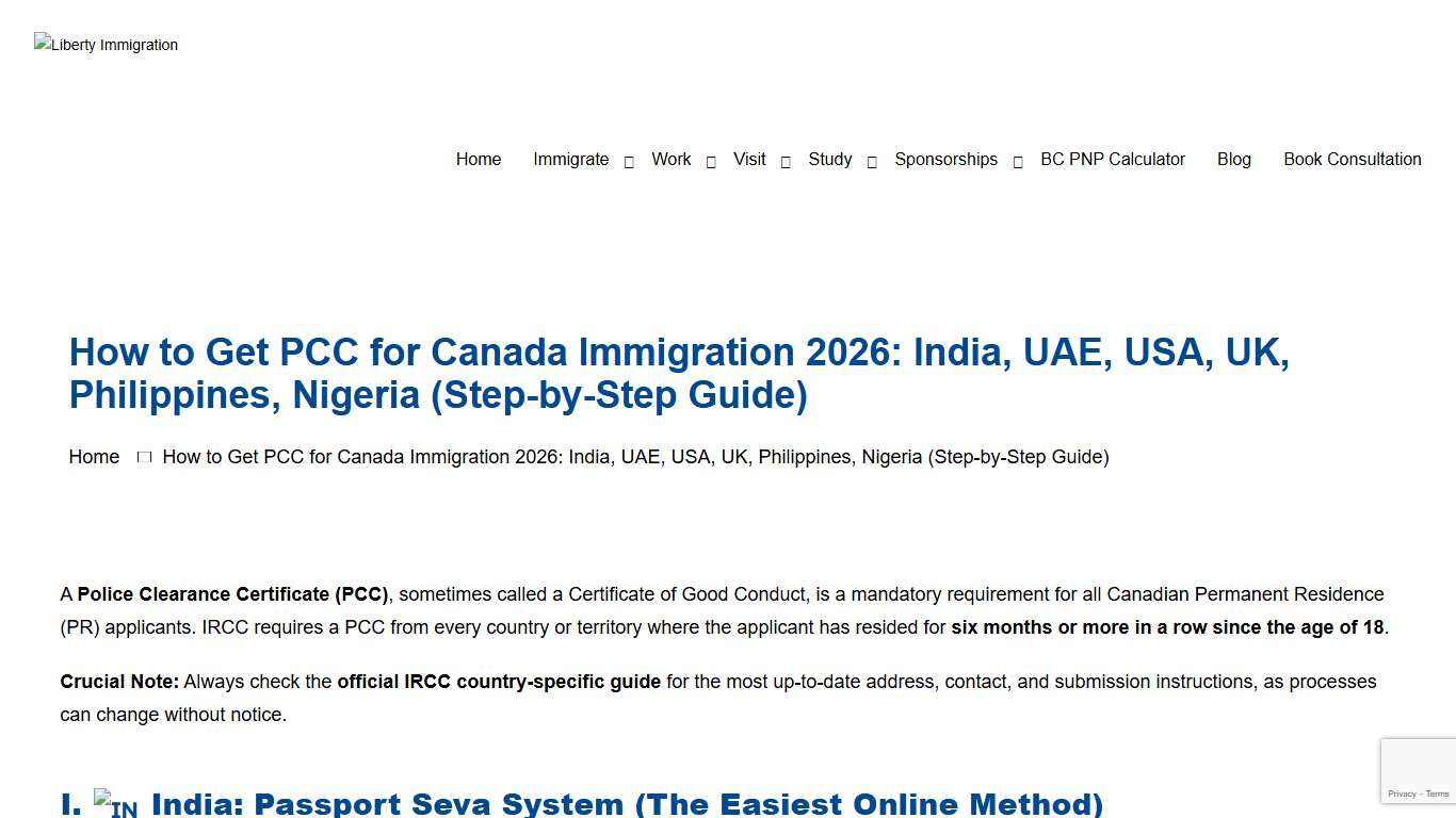 How to Get PCC for Canada Immigration 2026: India, UAE, USA, UK, Philippines, Nigeria (Step-by-Step Guide)